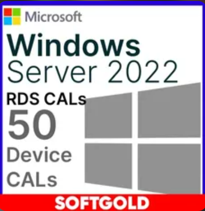 Изображение: Ключ WINDOWS SERVER 2022 RDS DEVICE CAL (50 устр-в.). 